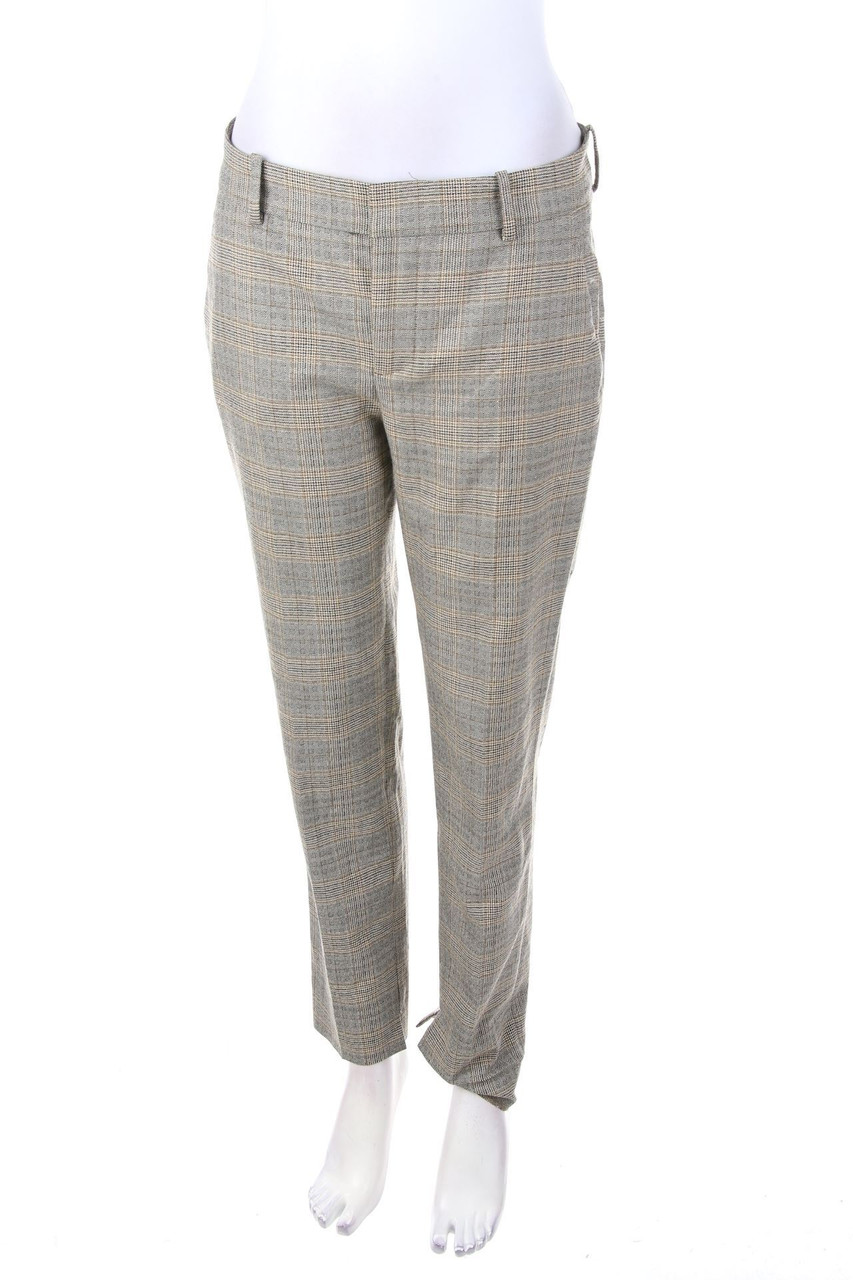 ZARA - Hose mit Karo-Muster - D 36