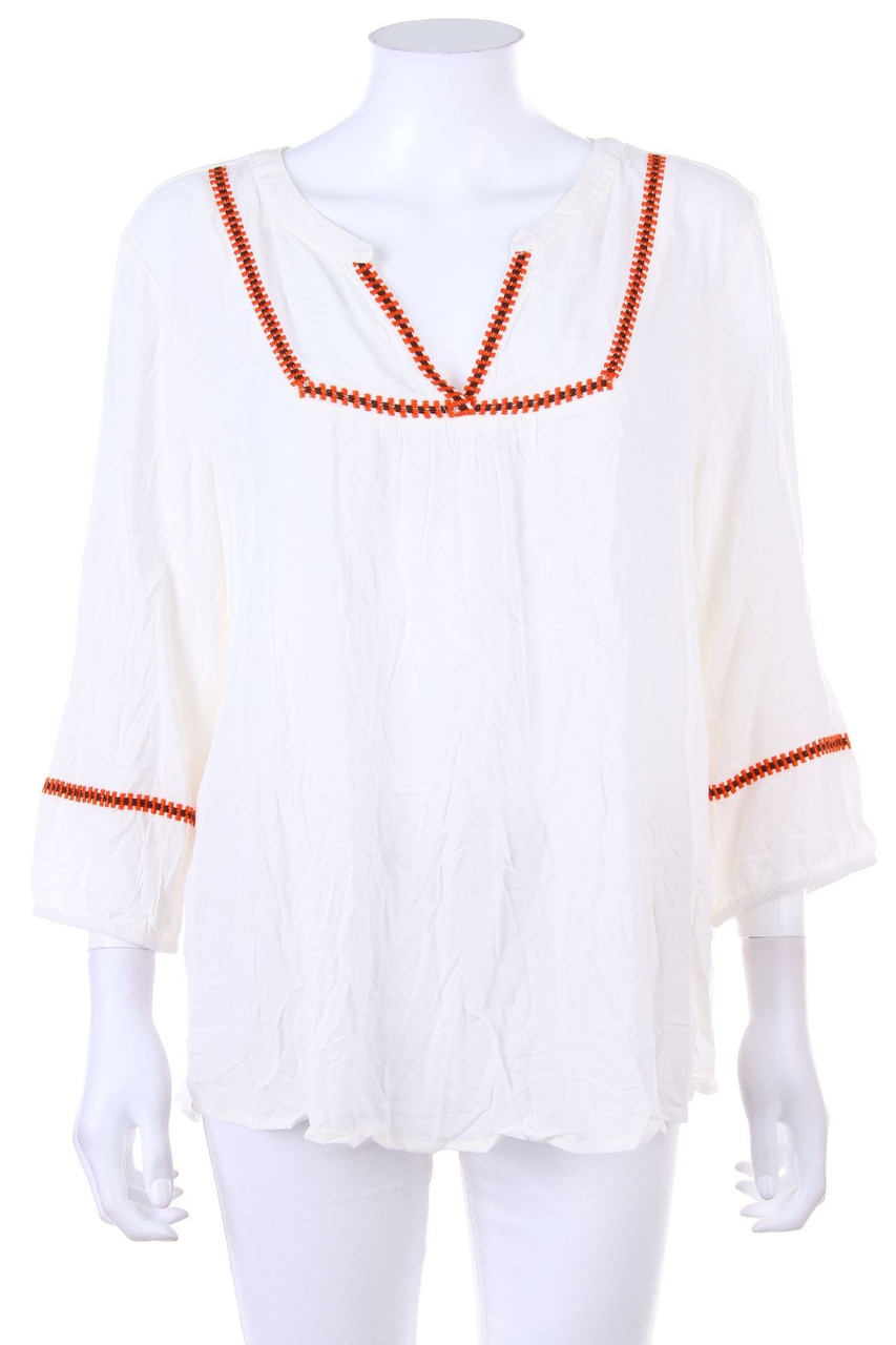 CECIL - Boho-Bluse mit Stickereien - XL