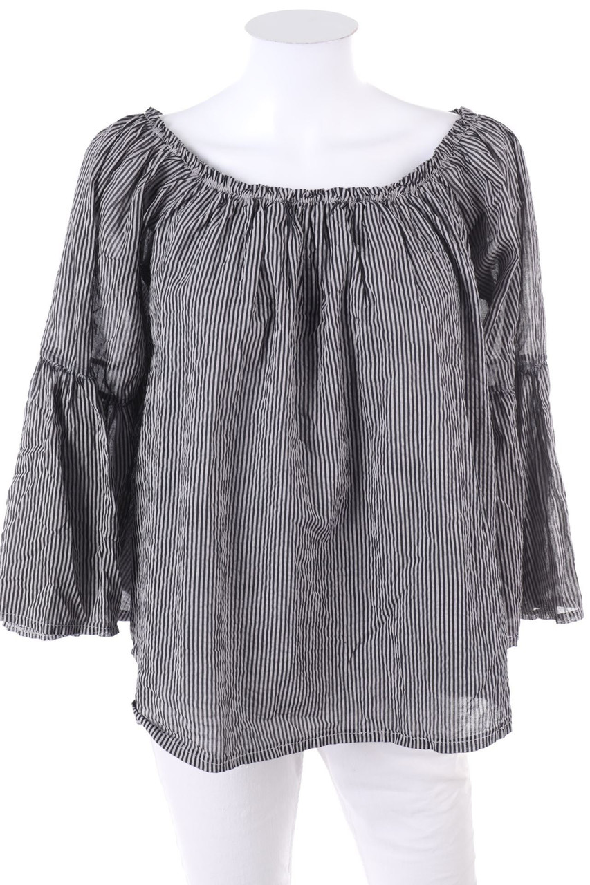 No Label - Off-the-shoulder blouse with Stripes - D 40-42