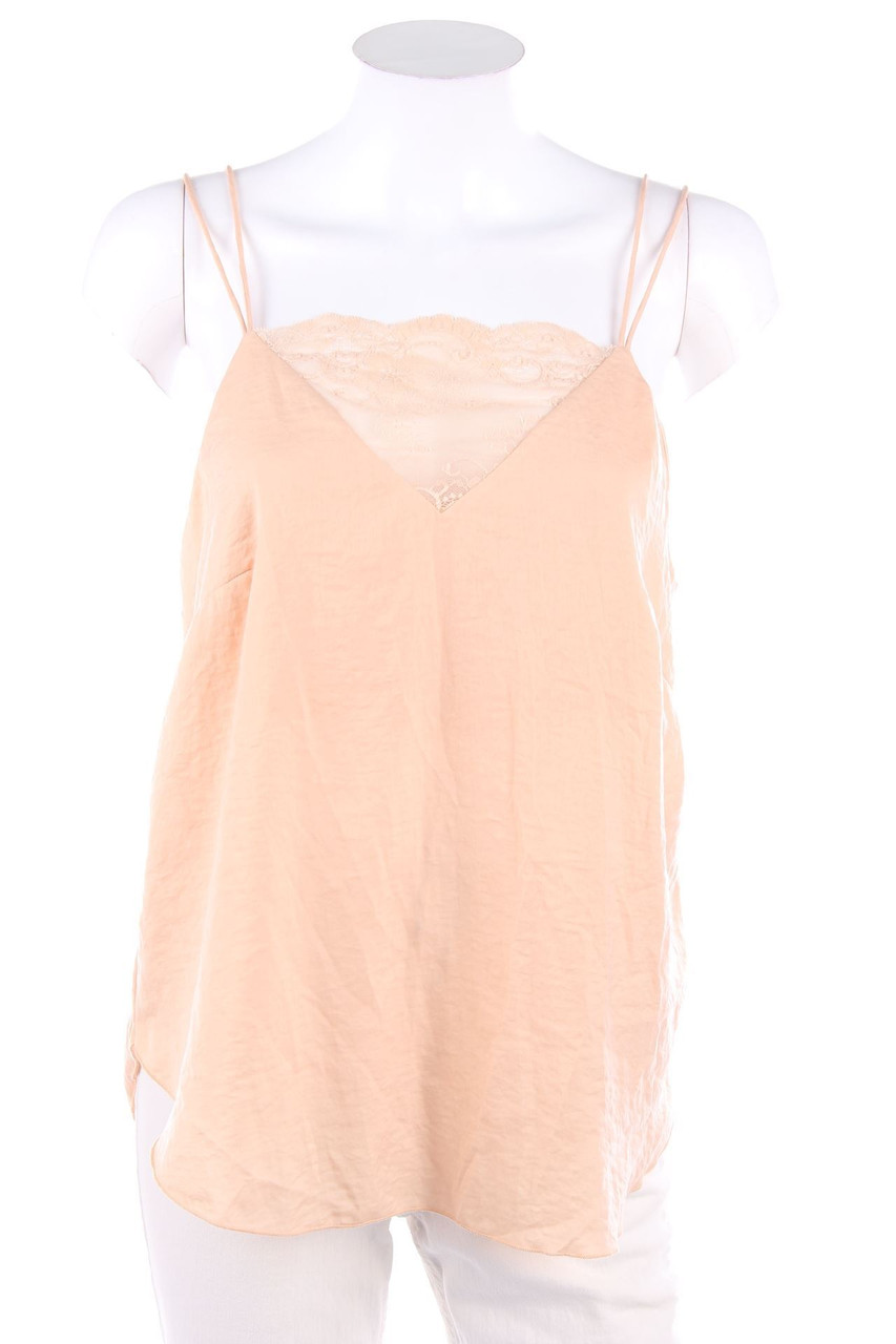 H&M - Blusentop mit Spitzen-Einsatz - D 40