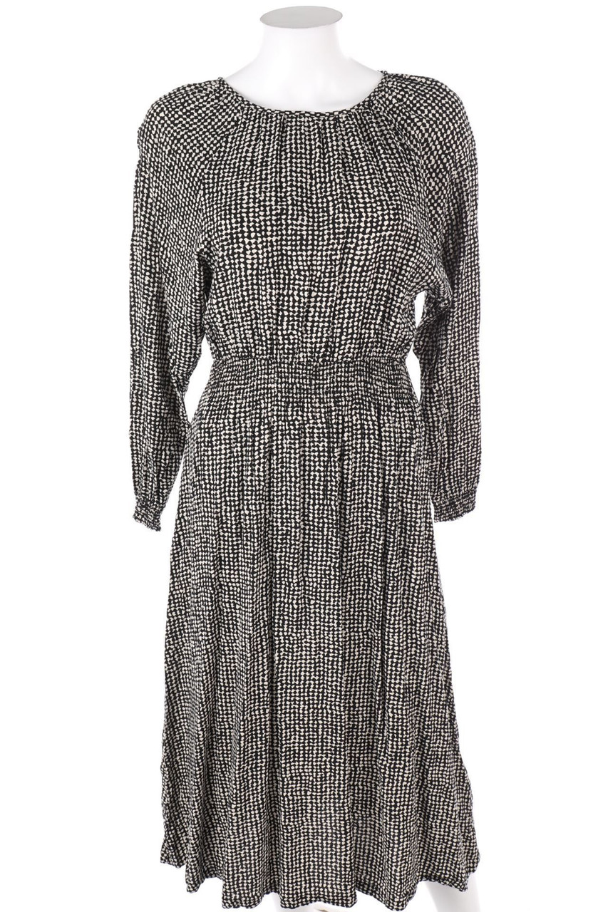 H&M - Midikleid aus Viskose mit Print - XS