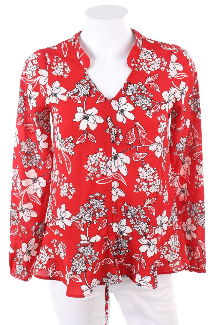 orsay - Tunic Blouse with Flower Print - L