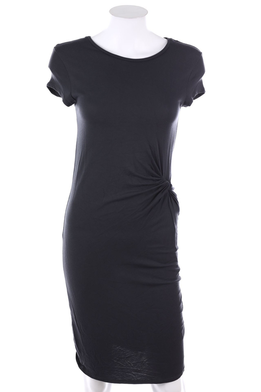 H&M LOGG - Kleid aus Jersey mit Drapierung - XS