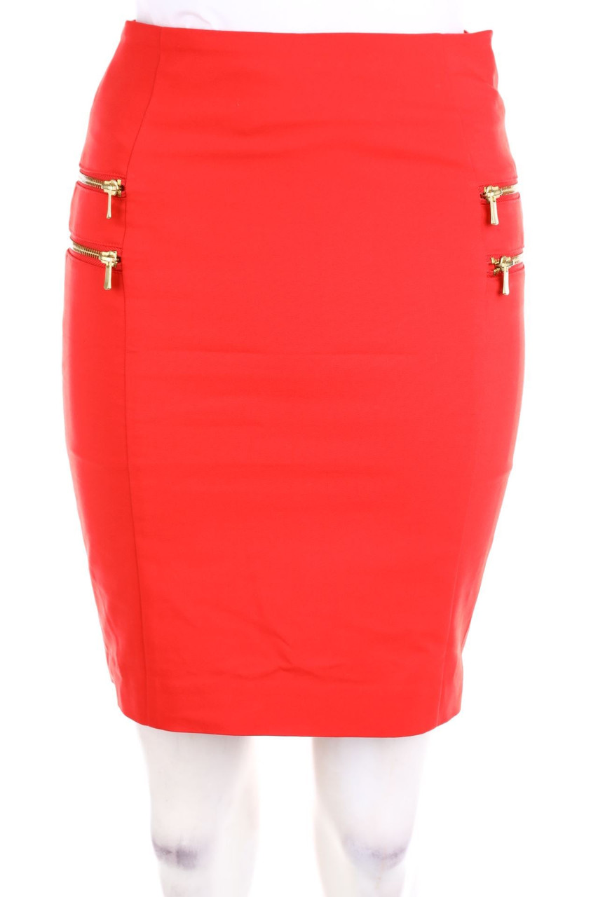 H&M - Minirock aus Baumwoll-Mix - D 34