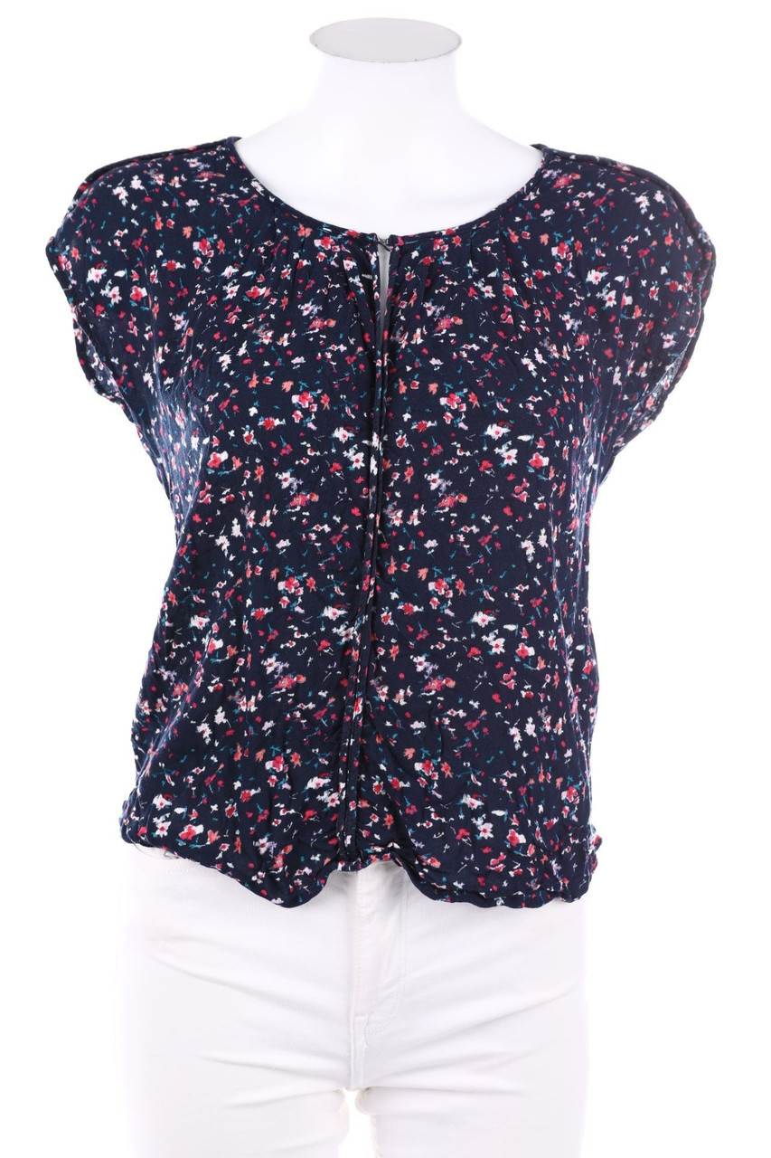 s.Oliver - Blouse With Print, Viscose - D 36