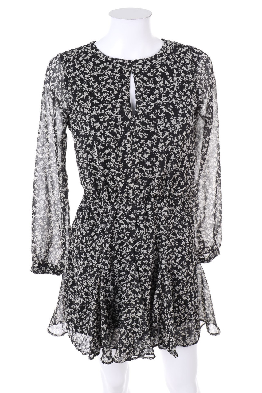 ZARA - Tunic Dress with Flower Print - XS