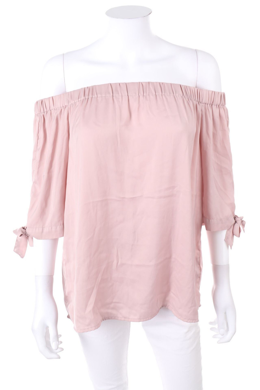 H&M - Carmen-Bluse zum Knoten - D 38