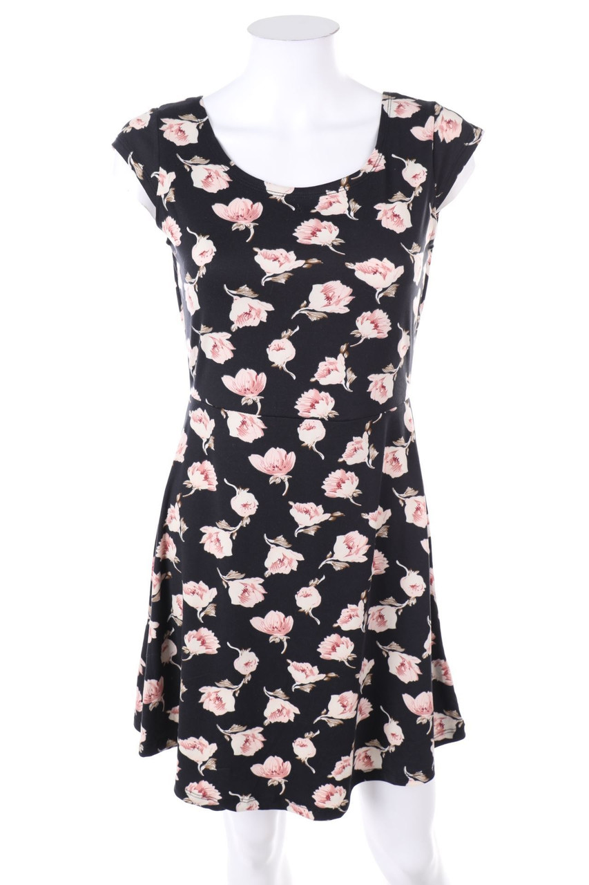 COLLOSEUM - Dress with Crochet Knit Details - XS