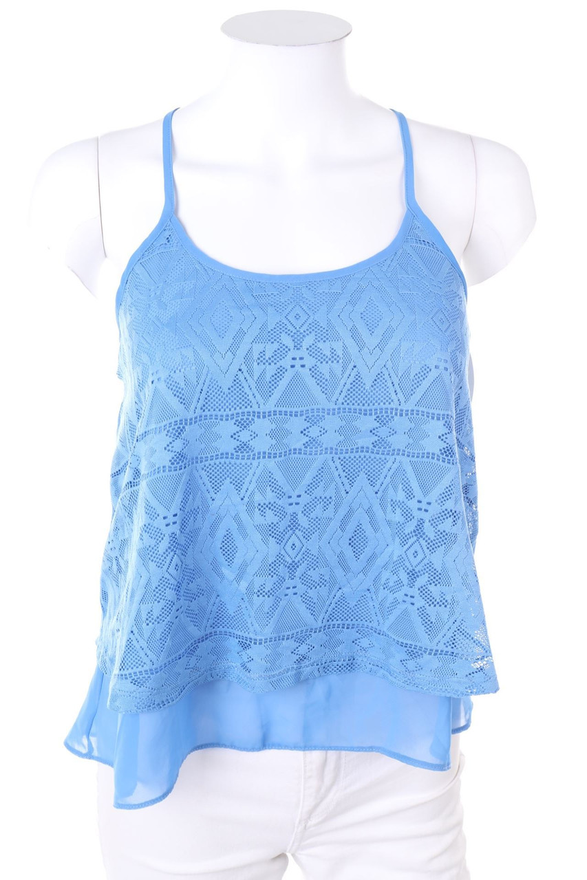 Bershka - Crop-Top, Layer Look - S