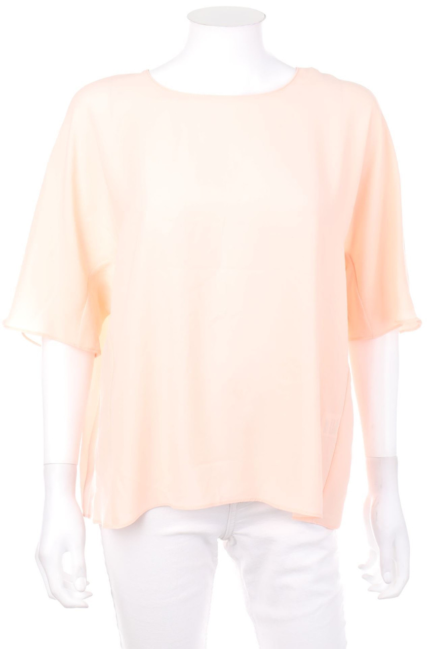 VERA & LUCY - Shortsleeve Blouse with Batwing Sleeves - L