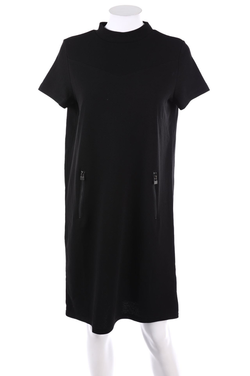 WOMEN ONLY - Dress, Jersey with Zipper - L