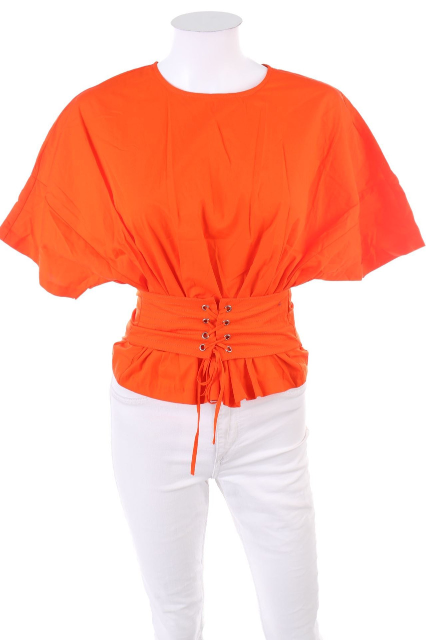 H&M - Bluse mit Schnürung - D 34