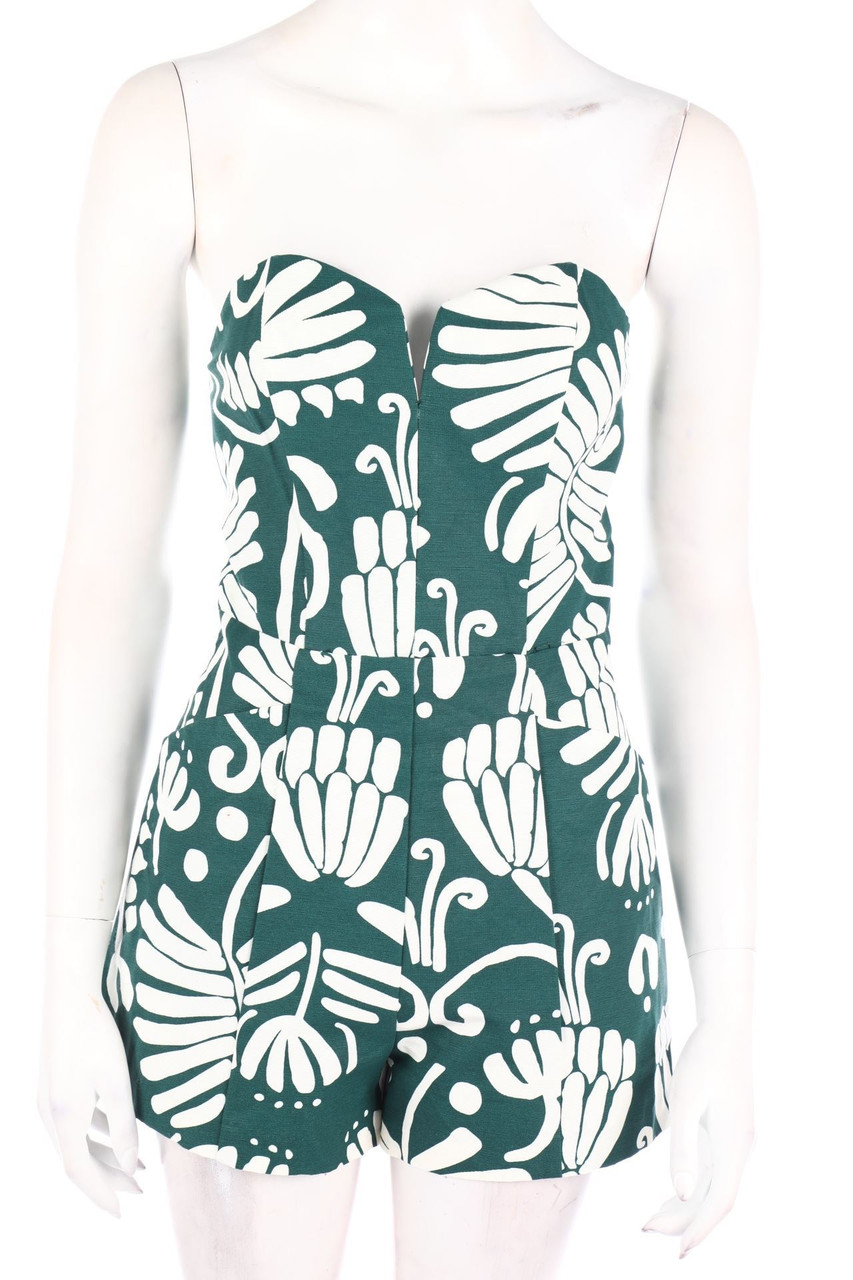 H&M CONSCIOUS - Playsuit mit Print - D 36