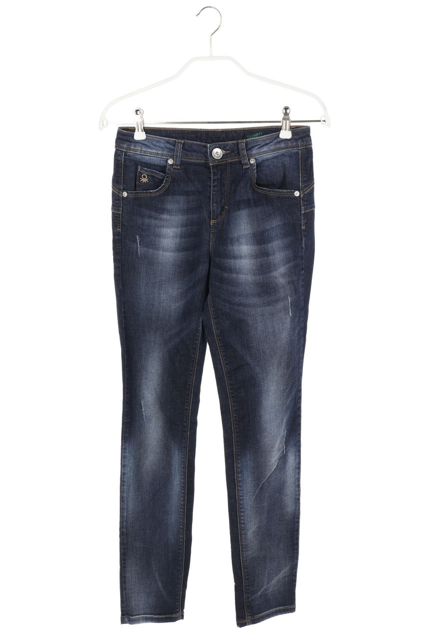 BENETTON JEANS - Distressed Skinny-Jeans - W26