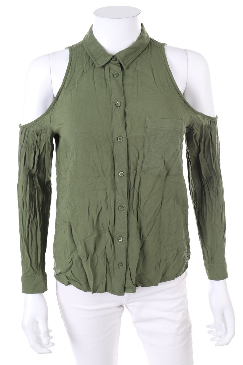 H&M DIVIDED - Cold-Shoulder-Hemd-Bluse - D 34