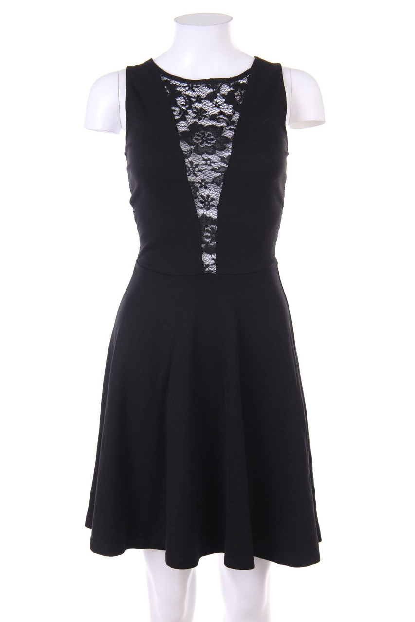TALLY WEiJL - Skater Dress with Lace Insert - D 32