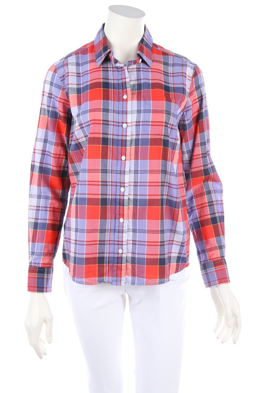 GANT - Hemd-Bluse mit Tartan-Muster - D 44