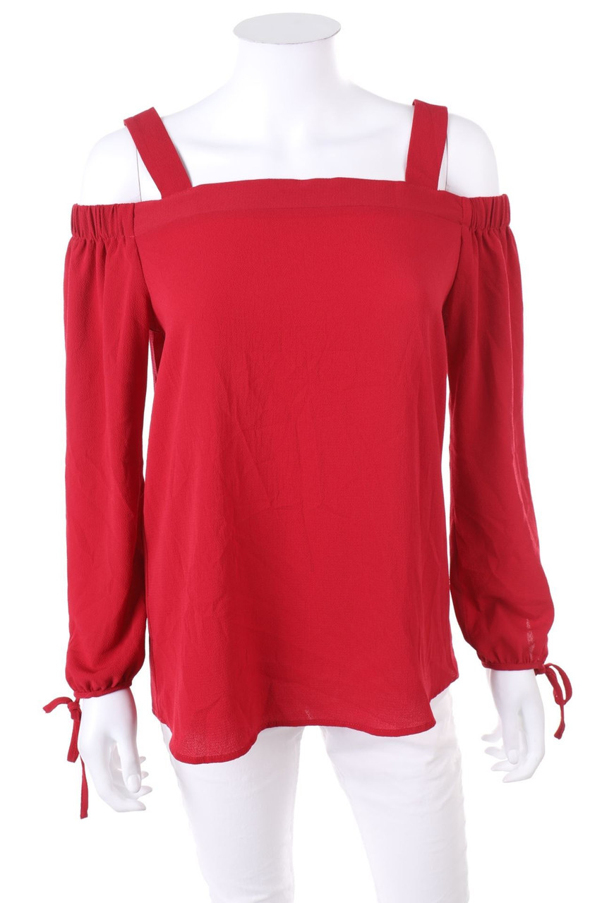 OVS - Carmen-Longsleeve-Shirt mit Schleife - D 36