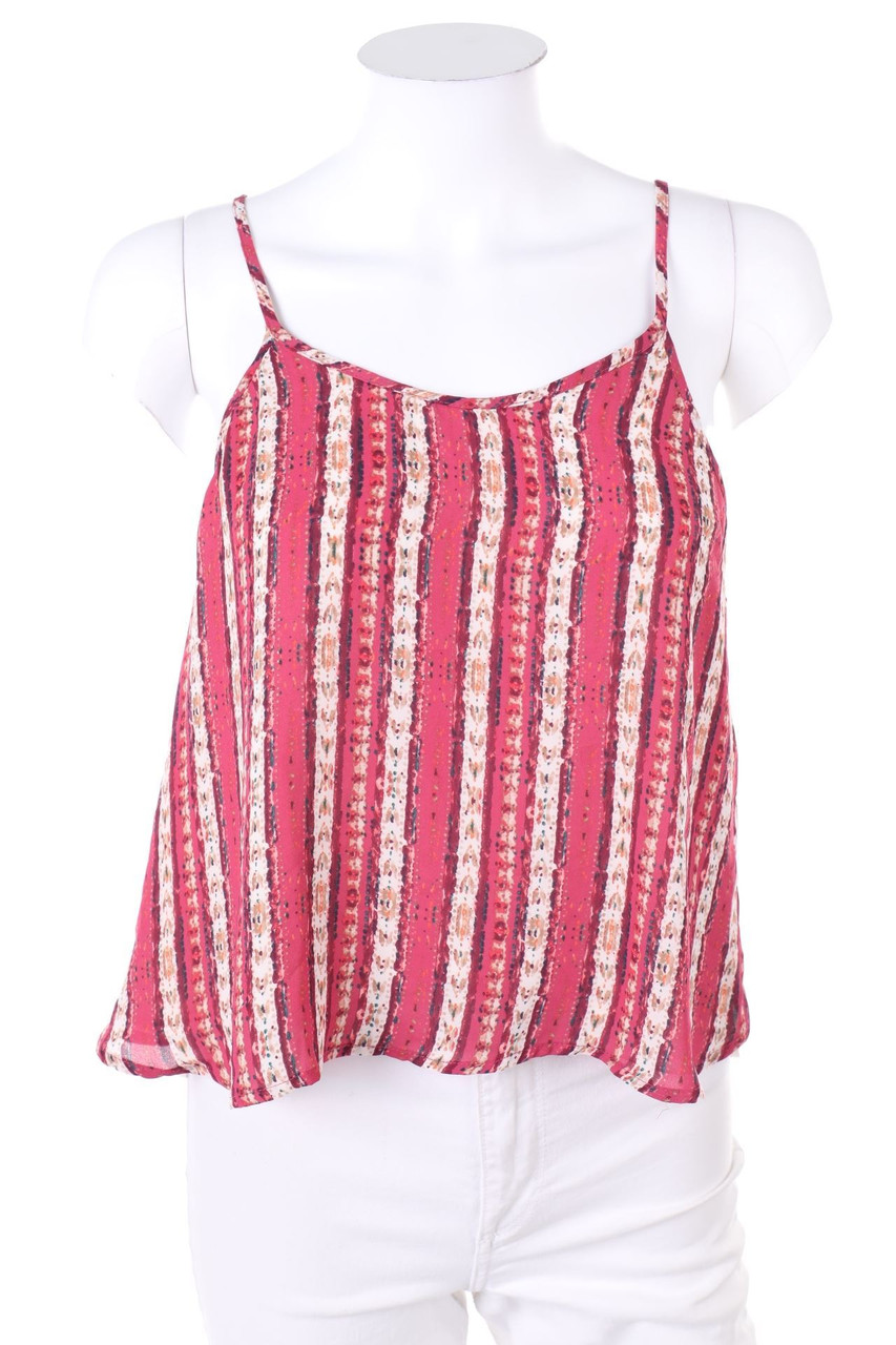 FOREVER 21 - Blusentop mit Keyhole - S