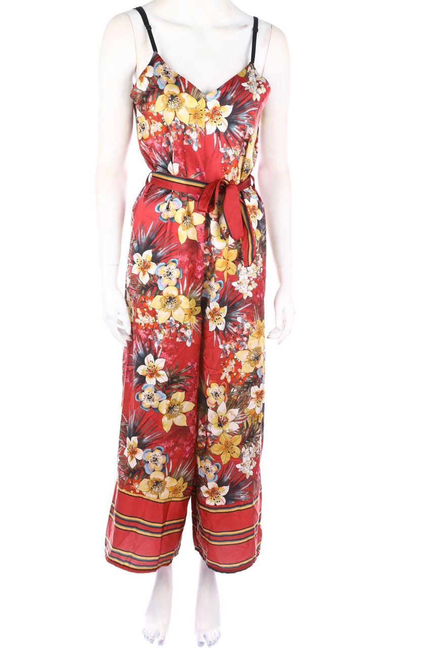 NEW COLLECTION - Jumpsuit mit Blumen-Print - S
