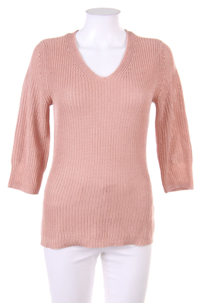 Alessa W. collection - Glitzer-Strick-Pullover - D 34