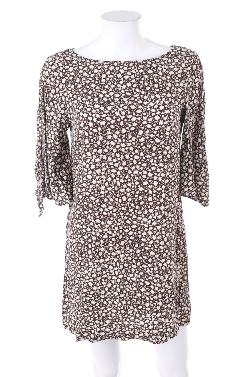 H&M - Minikleid mit floralem Muster - D 34