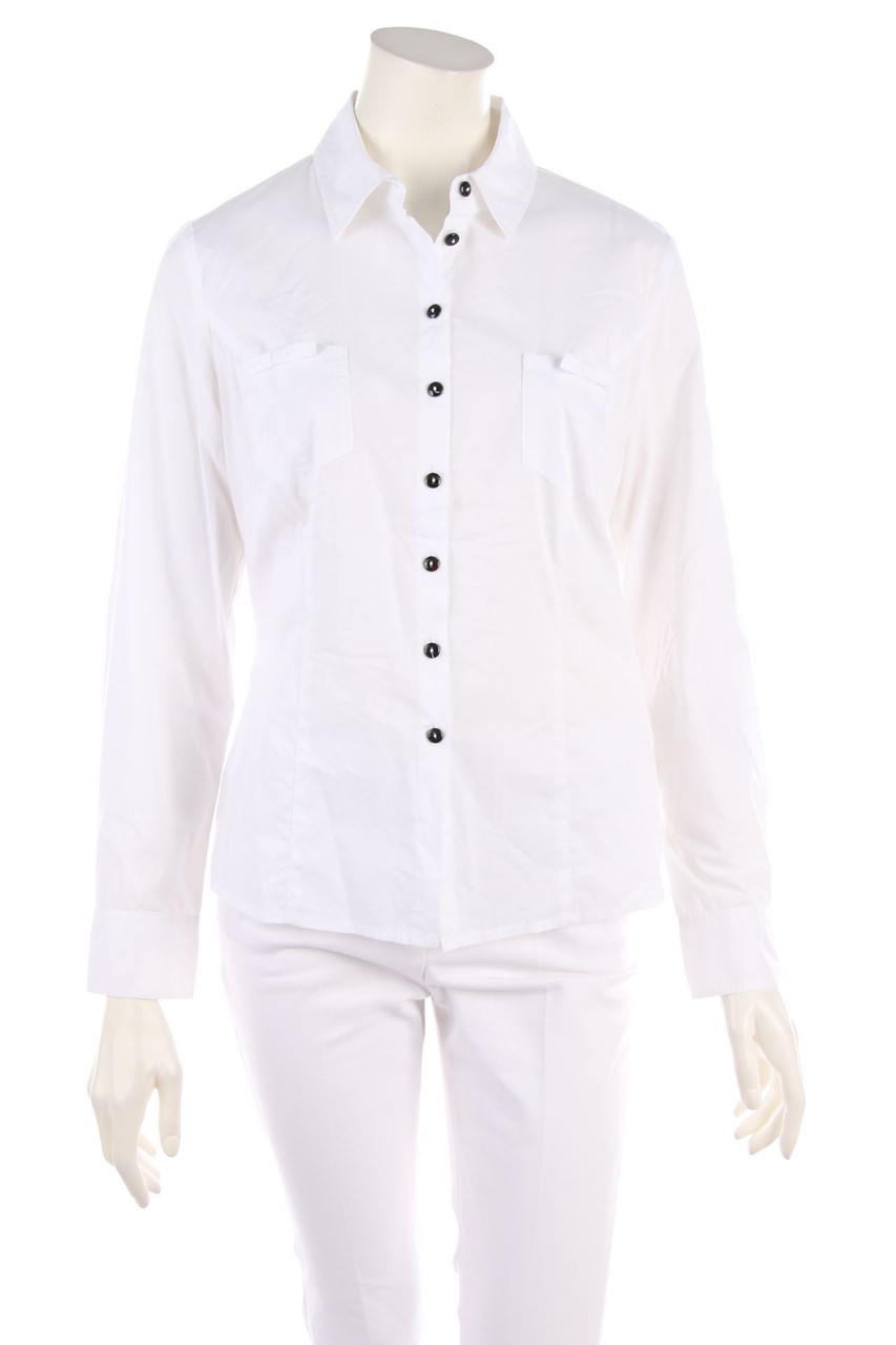 ZUCCHERO - Shirt Blouse with Bow - D 38