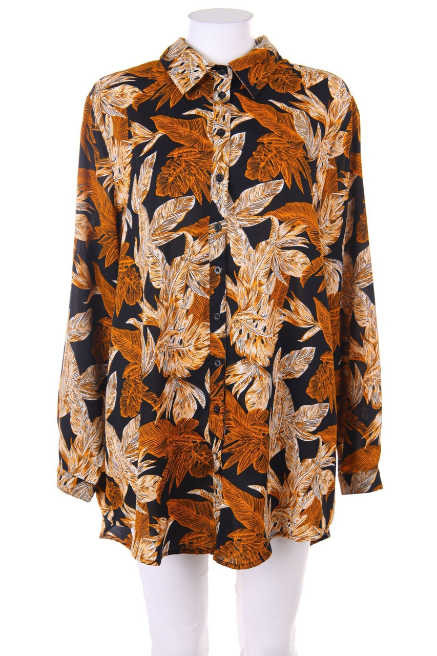 PRETTYLITTLETHING - Hemd-Bluse mit Print - D 40