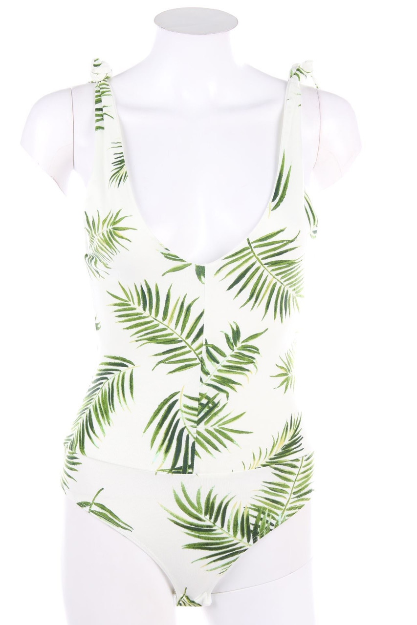 H&M - Body aus Jersey mit Tropical Print - XS