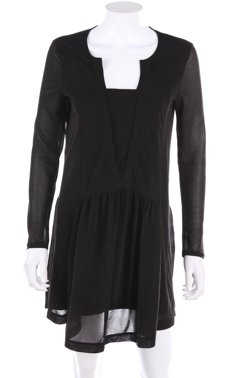 MANGO - Party-Kleid mit Falten - S