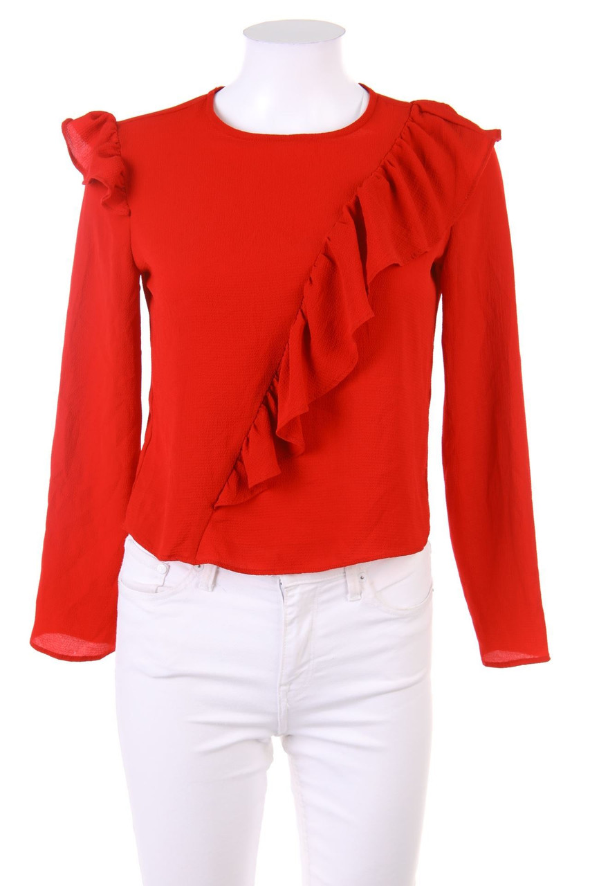 Bershka - Blouse with Volants - S