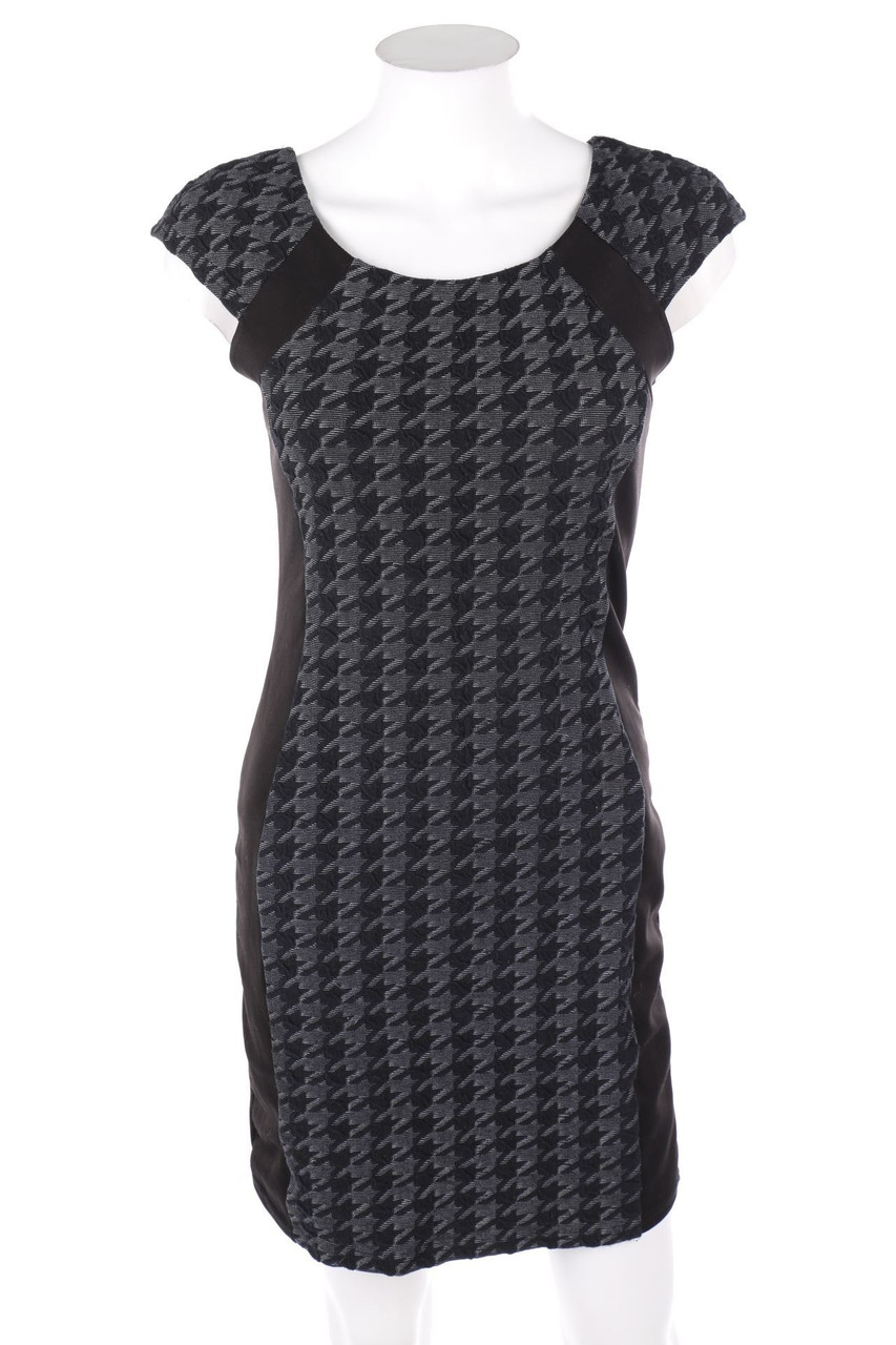 AVANT PREMIERE - Stretch-Dress with Houndstooth Pattern - S