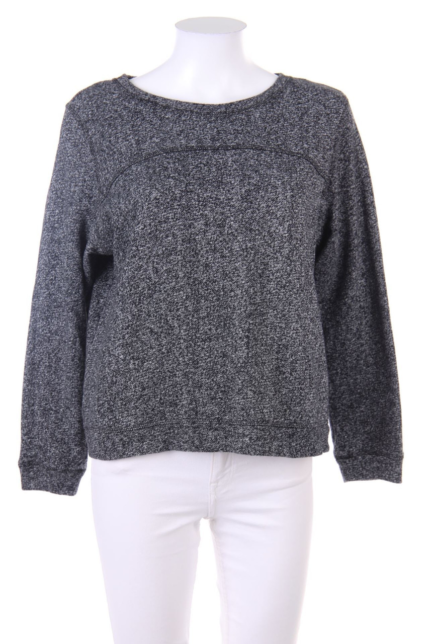 H&M - Longsleeve-Shirt aus Baumwoll-Mix - M