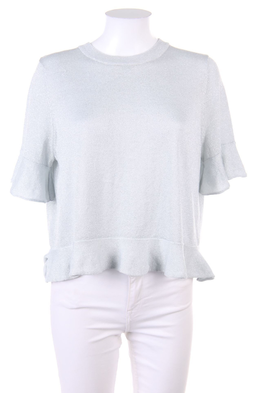 H&M DIVIDED - Strick-Pullover mit Glitzer - L