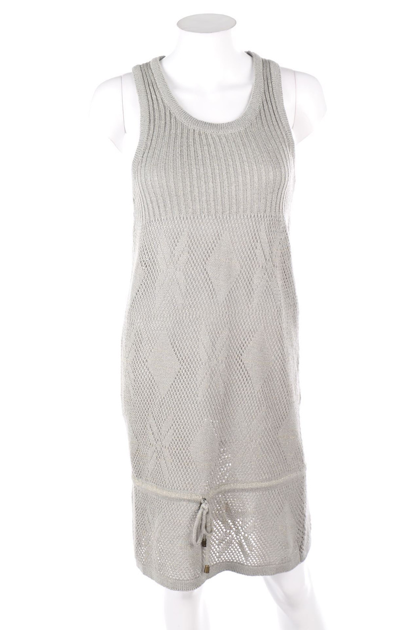 No Label - Knit Dress with Metallic Effect - D 34