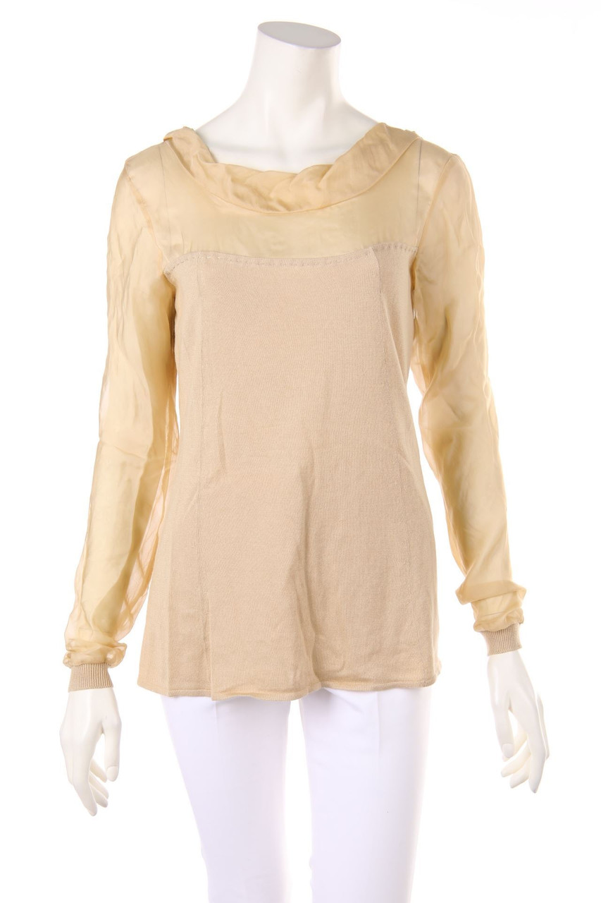 ALBERTA FERRETTI - Blouse, Silk-blend with Cashmere - D 38