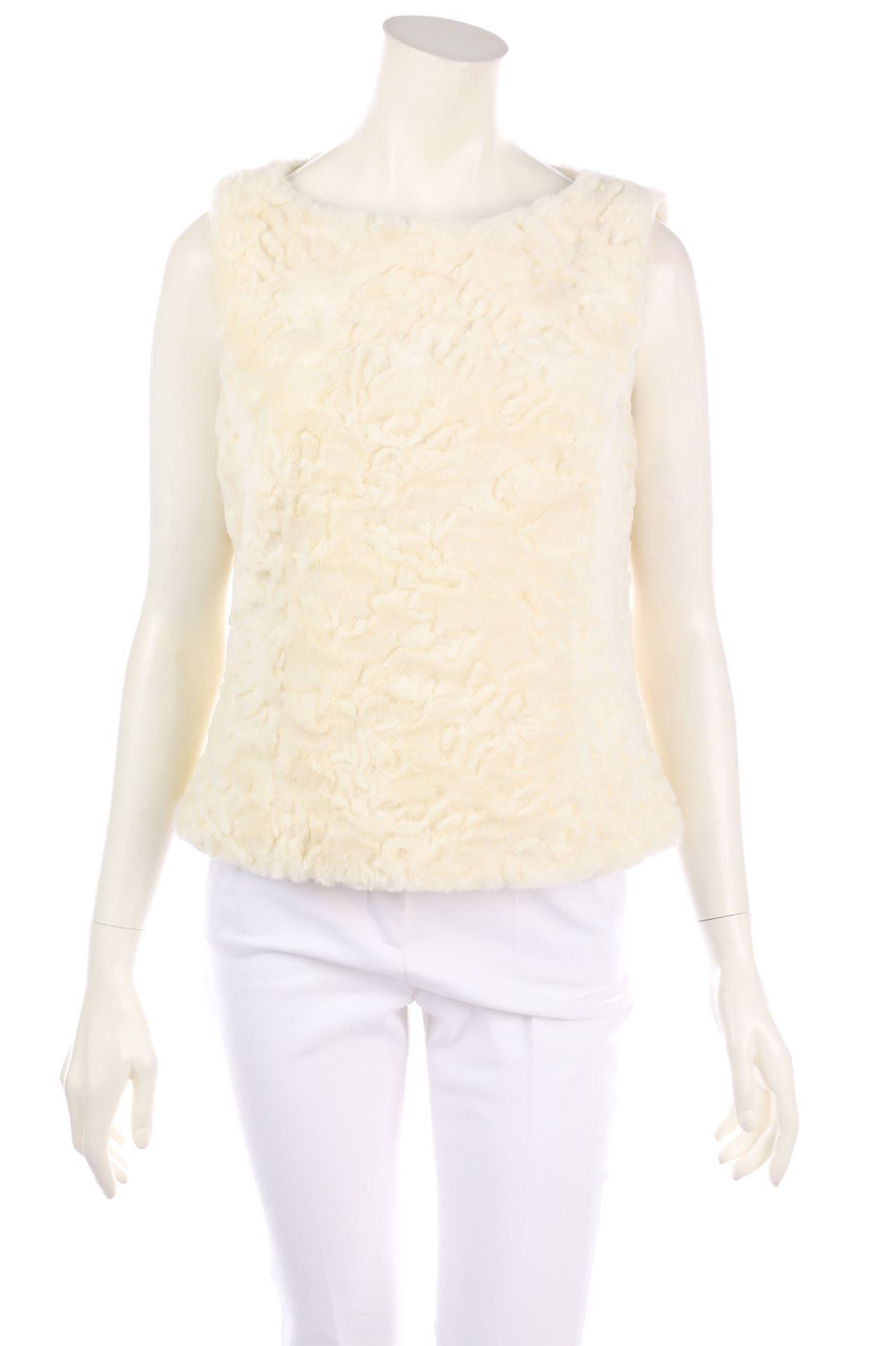 TUZZI - Fake Fur-Blouse Top - D 38