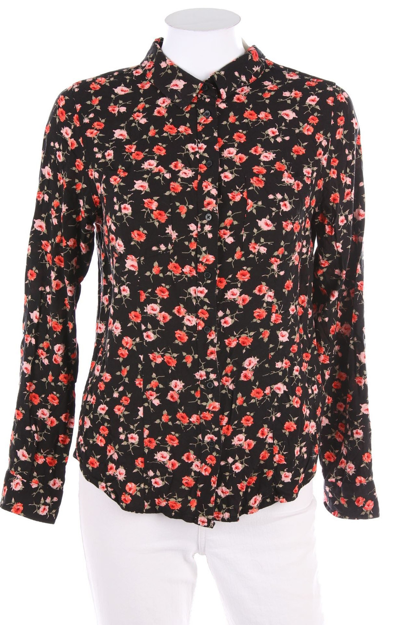 TALLY WEiJL - Shirt Blouse with Flower Print - L