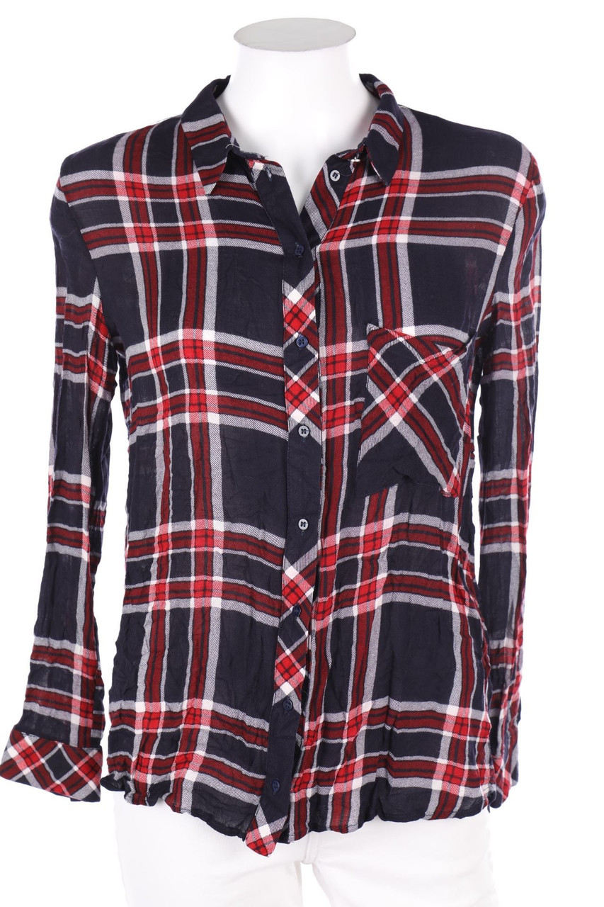 Bershka - Checked Shirt Blouse - S