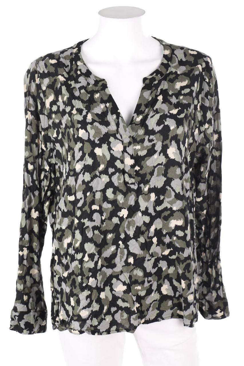 No Label - Patterned Blouse - M