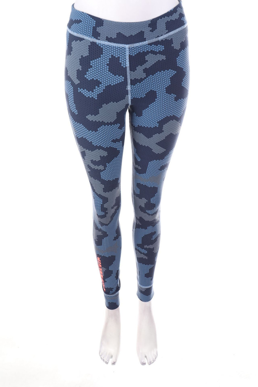 Reebok - Sport-Leggings mit geometrischem Muster - S