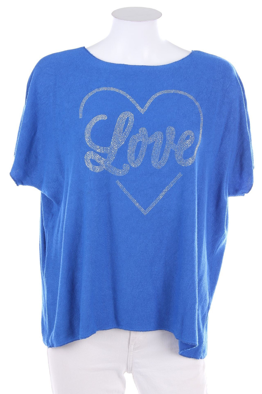 Carnaby - Batwing Shirt with Rhinestones - S