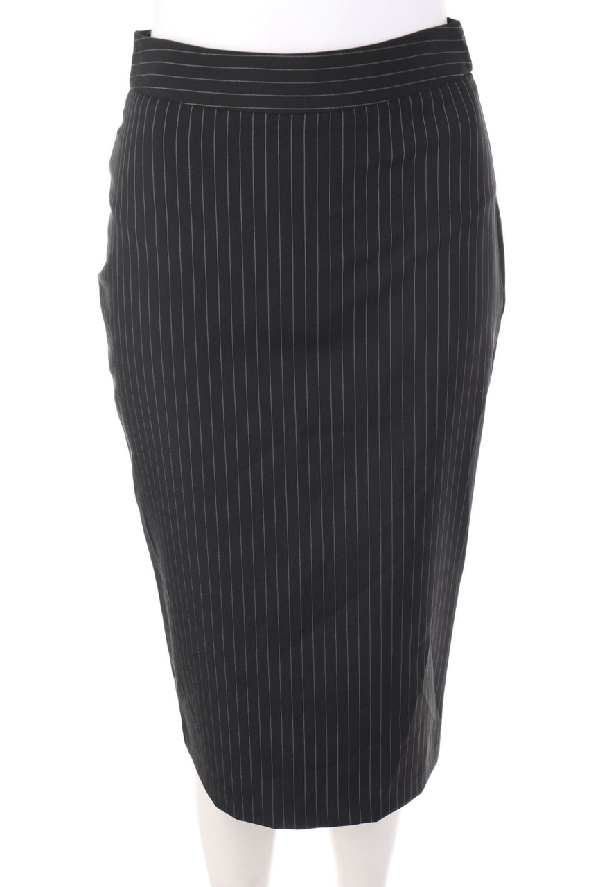 UNITED COLORS OF BENETTON - Midi Skirt with Pinstripes - D 34