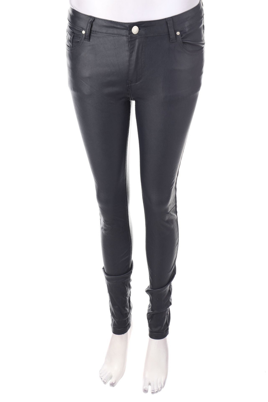 My Hailys - Coated Skinny-Jeans - M