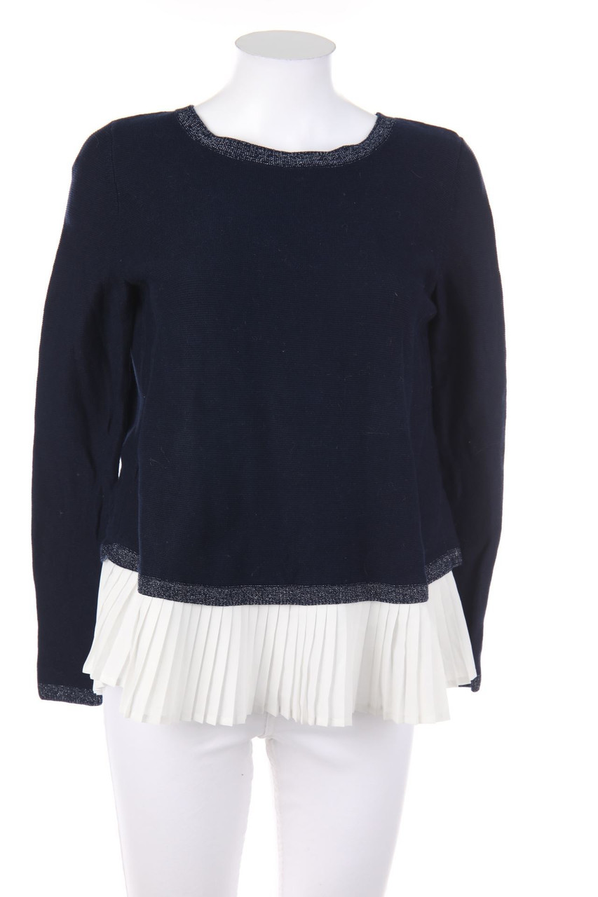 KOOKAI - Strick-Pullover im Layer Look mit Glitzer - D 32