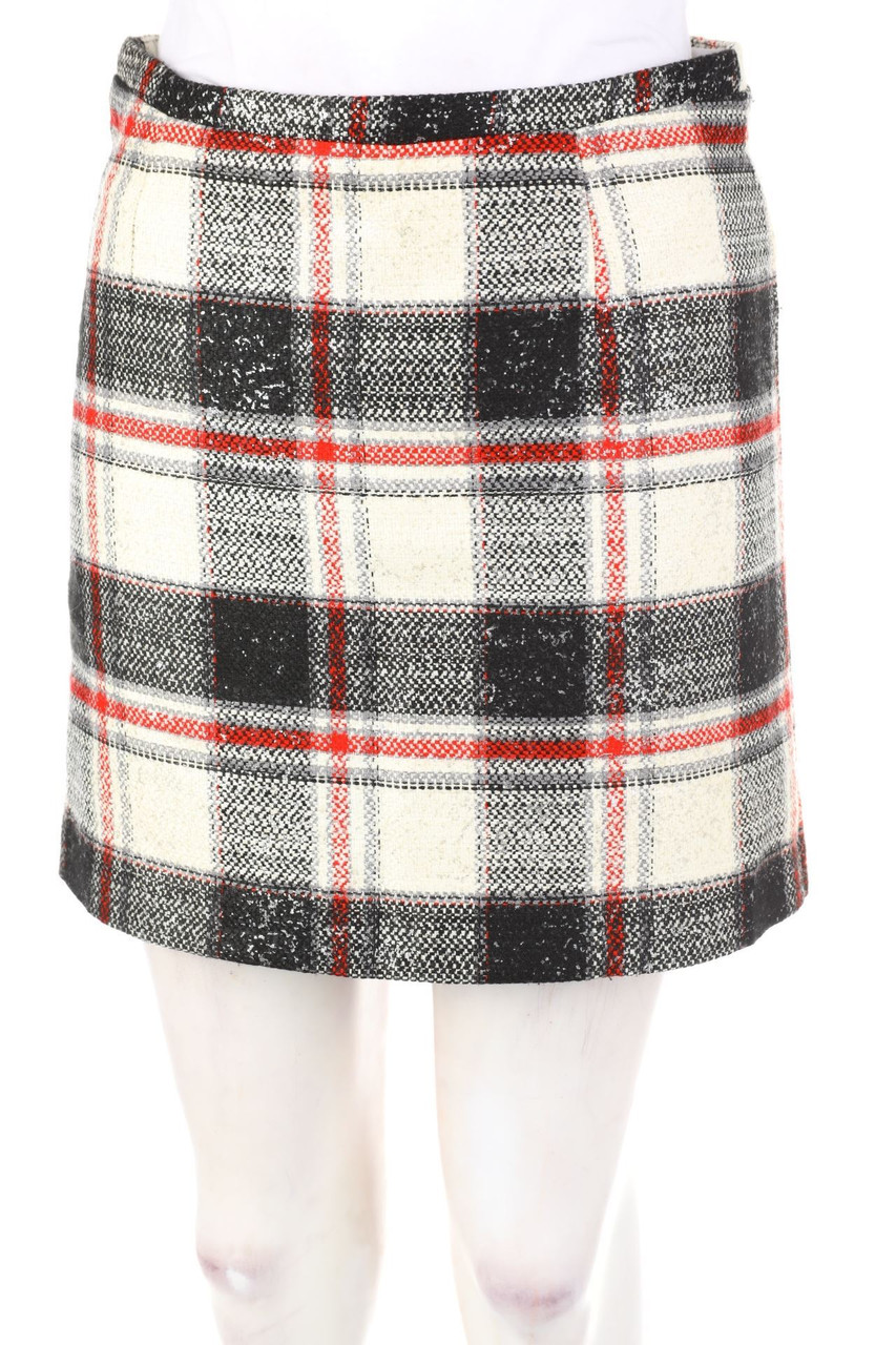MORGAN - Tartan Mini-Skirt - D 36
