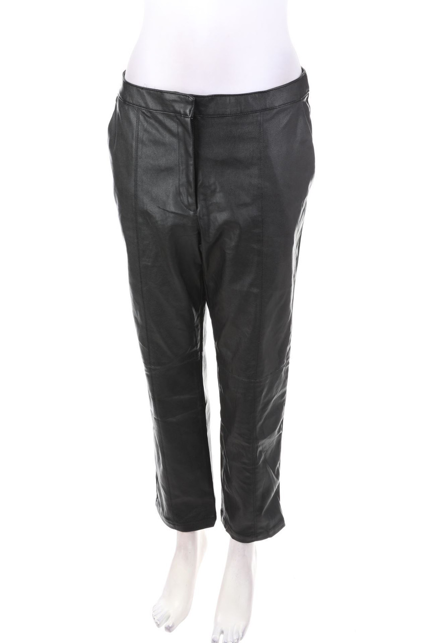 H&M - Kunstleder-Hose - D 42