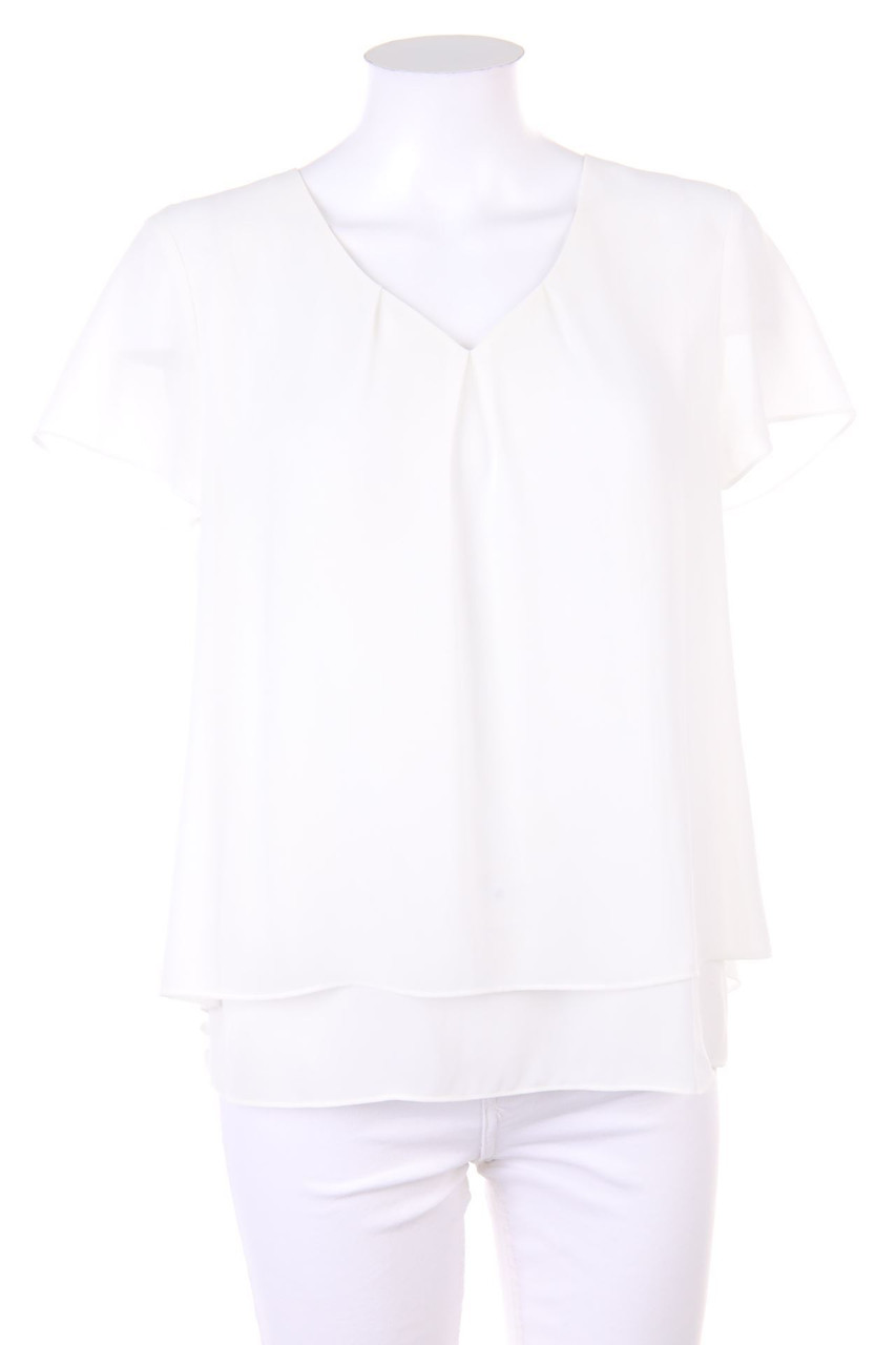 s.Oliver BLACK LABEL - Shortsleeve Blouse with Crease - D 38