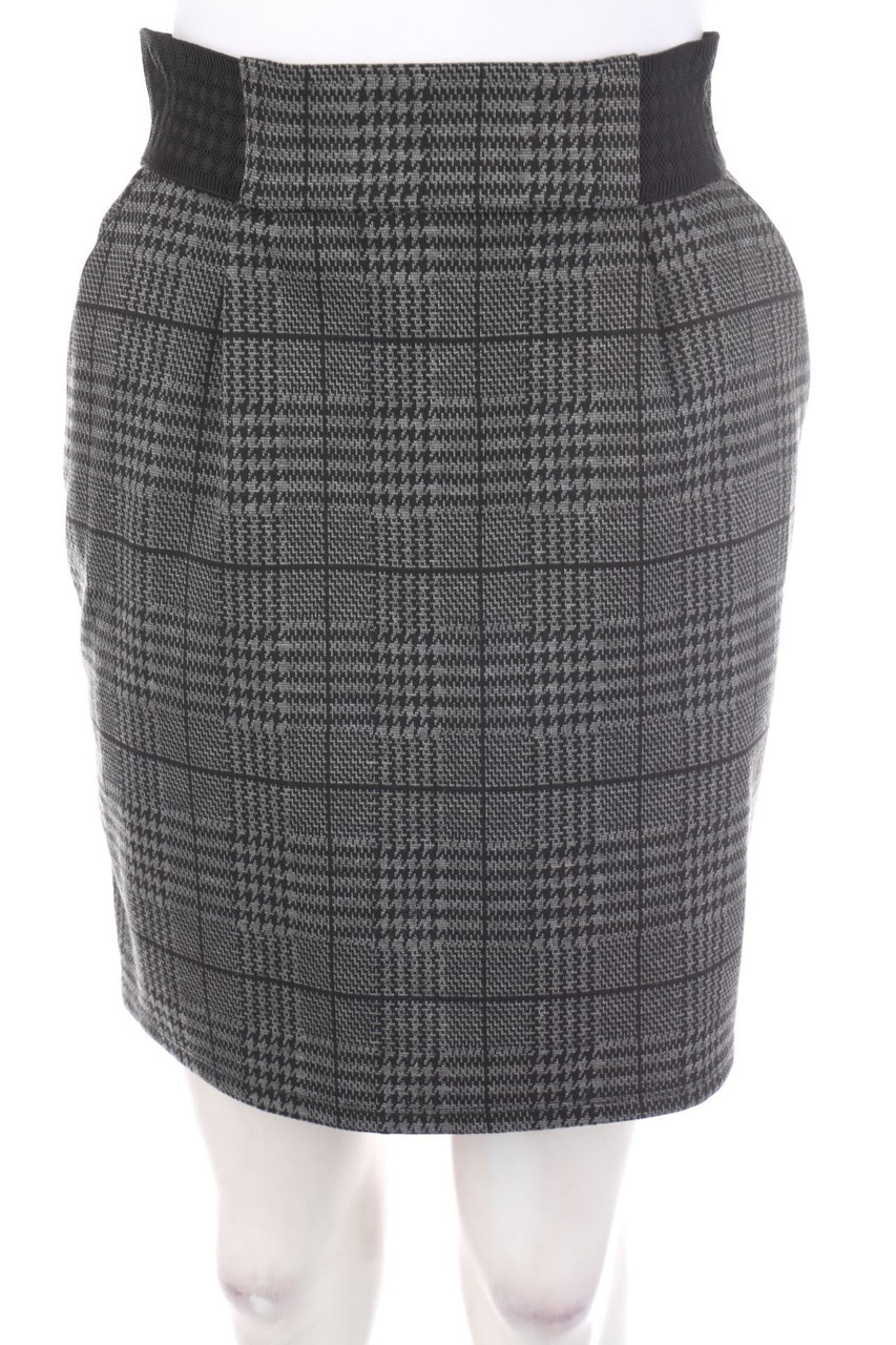 NAF NAF - Bleistift-Rock mit Karo-Muster - D 34