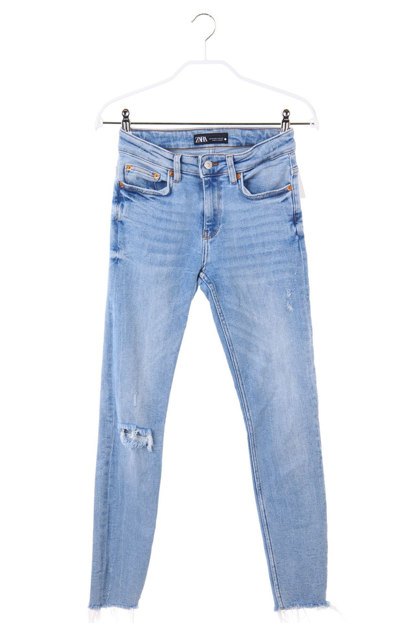 ZARA - Destroyed Skinny-Jeans - D 32